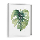 Hojas De Palma Paraíso Personalizada En Blanco I - Grace Popp | Cuadro decorativo de Canvas Lab