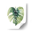 Hojas De Palma Paraíso Personalizada En Blanco I - Grace Popp | Cuadro decorativo de Canvas Lab