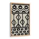 Patrón Tribal En Crema I - June Erica Vess | Cuadro decorativo de Canvas Lab