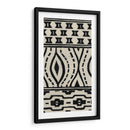 Patrón Tribal En Crema Ii - June Erica Vess | Cuadro decorativo de Canvas Lab