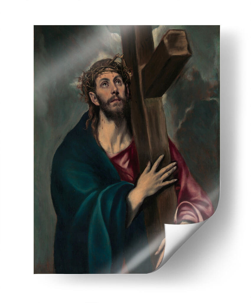 Christ carrying the Cross - El Greco | Cuadro decorativo de Canvas Lab