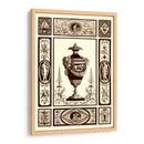 Sepia Pergolesi Urn Ii - Michel Pergolesi | Cuadro decorativo de Canvas Lab