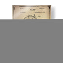 Patente De Bicicleta 1 Buff - GI ArtLab | Cuadro decorativo de Canvas Lab