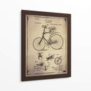 Patente De Bicicleta 2 Buff - GI ArtLab | Cuadro decorativo de Canvas Lab