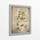 Patente De Bicicleta 2 Buff - GI ArtLab | Cuadro decorativo de Canvas Lab