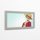 Confused Monkey D Luffy | Cuadro decorativo de Canvas Lab