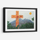 Cruz y Cerro de la Silla | Cuadro decorativo de Canvas Lab