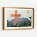 Cruz y Cerro de la Silla | Cuadro decorativo de Canvas Lab