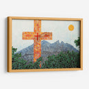 Cruz y Cerro de la Silla | Cuadro decorativo de Canvas Lab