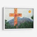 Cruz y Cerro de la Silla | Cuadro decorativo de Canvas Lab