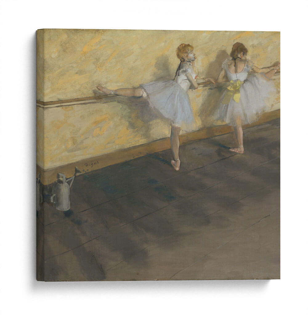 Dancers Practicing at the Barre - Edgar Degas | Cuadro decorativo de Canvas Lab