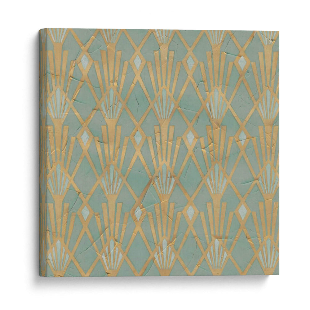 Motivo Deco Gilded No Adornado I - June Erica Vess | Cuadro decorativo de Canvas Lab