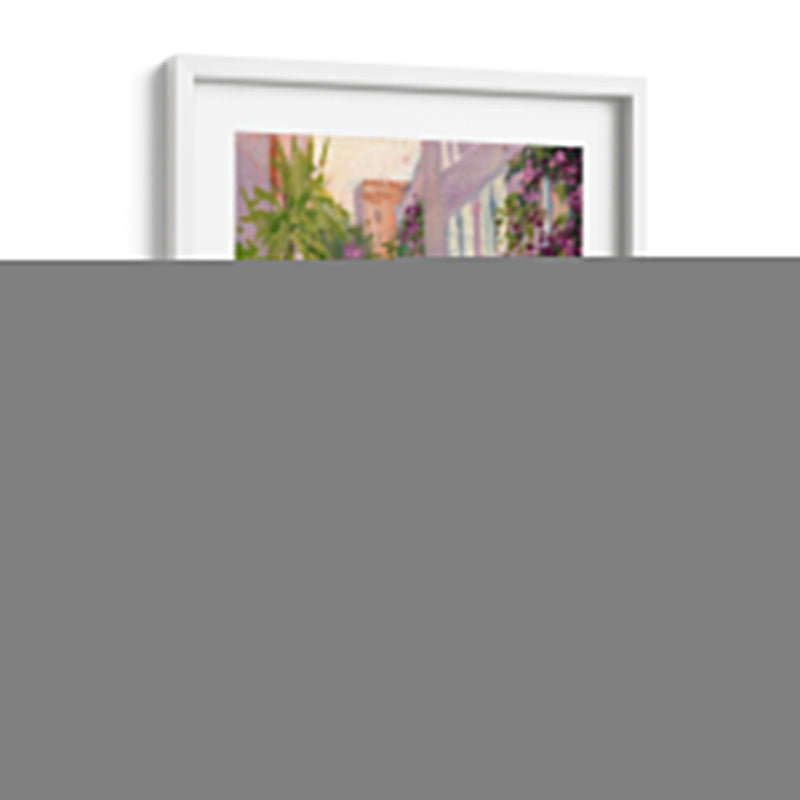 Escalera De Flores - Mary Jean Weber | Cuadro decorativo de Canvas Lab