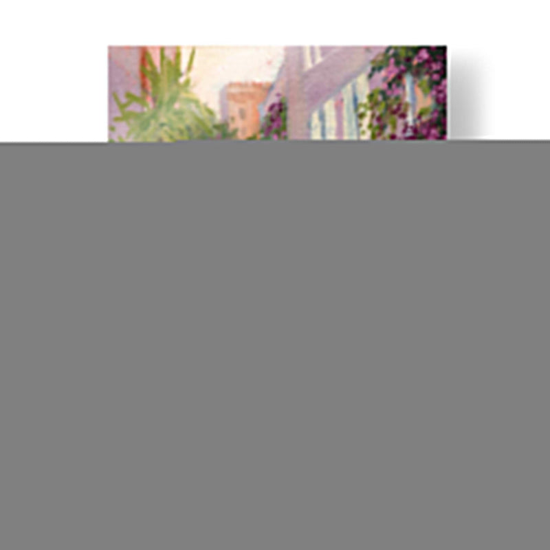 Escalera De Flores - Mary Jean Weber | Cuadro decorativo de Canvas Lab