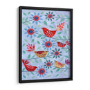 Cinco Pájaros - Kim Conway | Cuadro decorativo de Canvas Lab