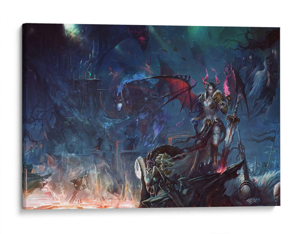 Fantasy Warrior | Cuadro decorativo de Canvas Lab