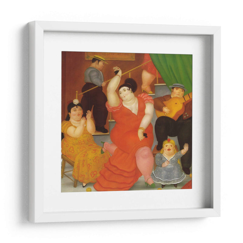 Flamenco - Fernando Botero | Cuadro decorativo de Canvas Lab