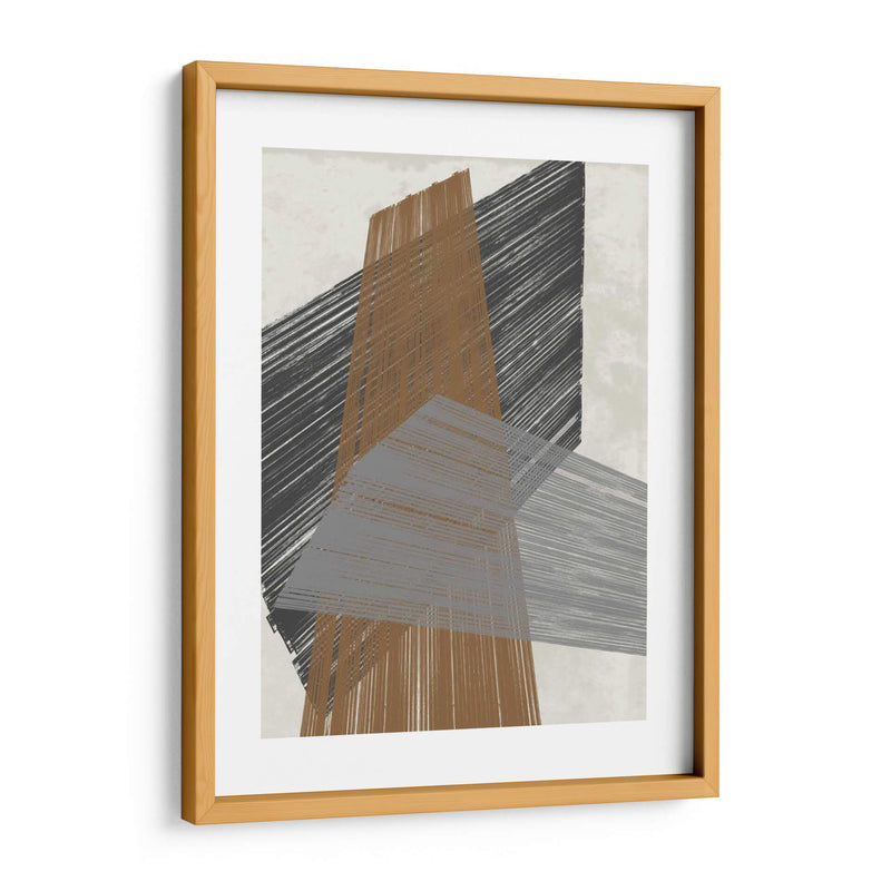 Triangle Stripes Ii - Jennifer Goldberger | Cuadro decorativo de Canvas Lab