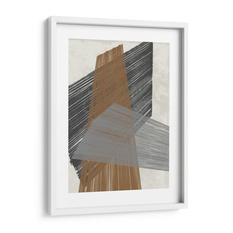 Triangle Stripes Ii - Jennifer Goldberger | Cuadro decorativo de Canvas Lab