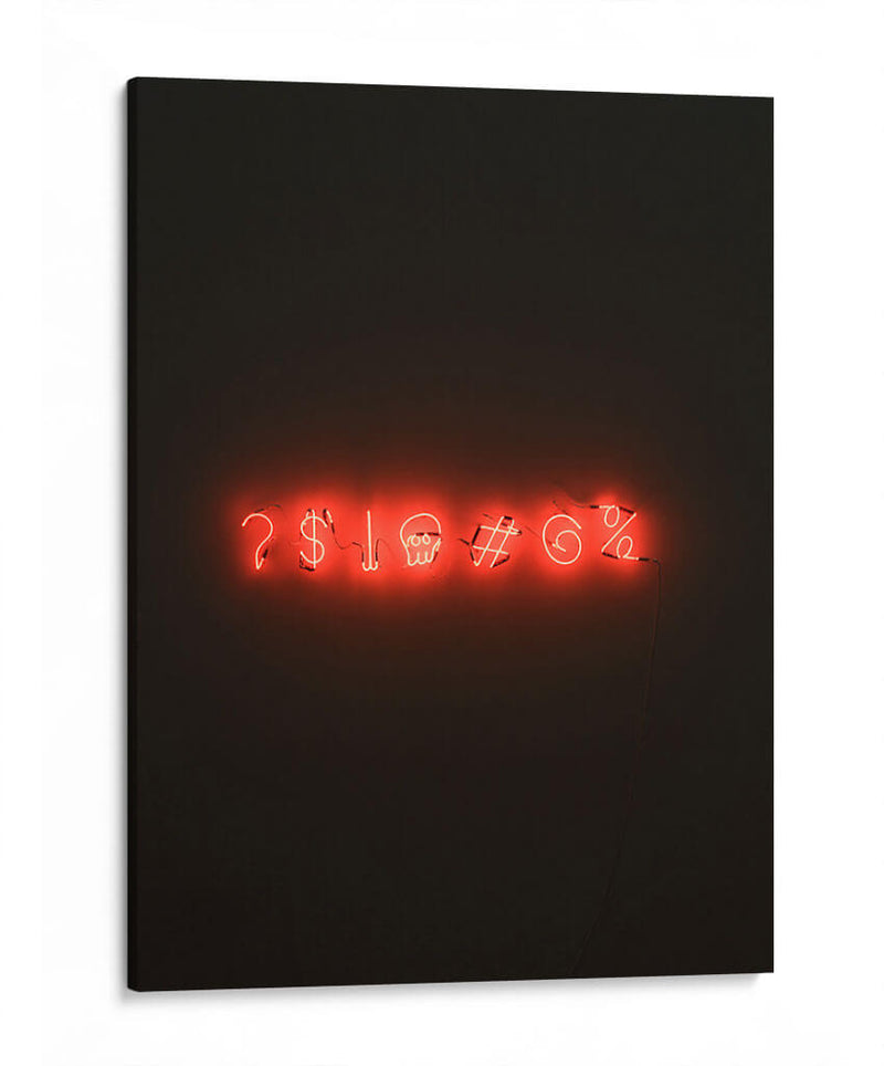 Censurado | Cuadro decorativo de Canvas Lab