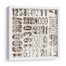 Números Degradados Ii - Jarman Fagalde | Cuadro decorativo de Canvas Lab