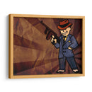 Gangster Vault Boy | Cuadro decorativo de Canvas Lab