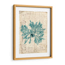 Vintage Teal Seaweed Vi - Vision Studio | Cuadro decorativo de Canvas Lab