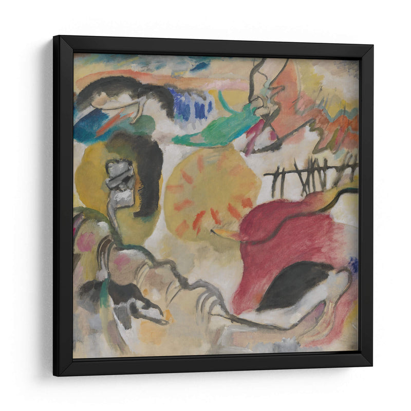 Garden of Love II - Wassily Kandinsky | Cuadro decorativo de Canvas Lab
