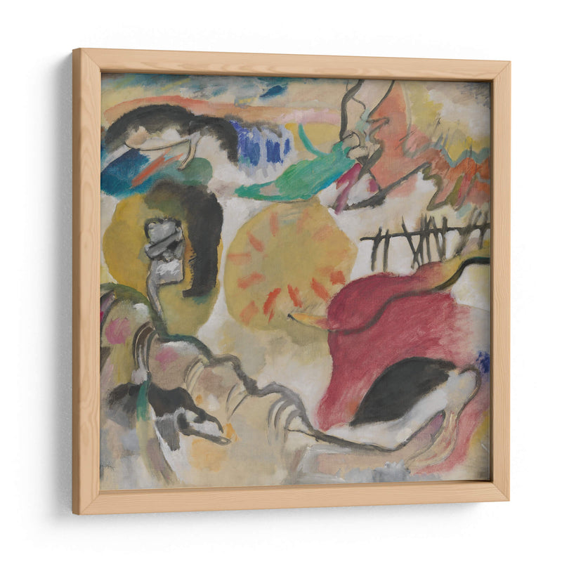 Garden of Love II - Wassily Kandinsky | Cuadro decorativo de Canvas Lab