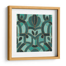 Mosaico Turquesa I - June Erica Vess | Cuadro decorativo de Canvas Lab