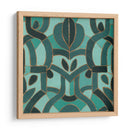 Mosaico Turquesa I - June Erica Vess | Cuadro decorativo de Canvas Lab