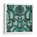 Mosaico Turquesa I - June Erica Vess | Cuadro decorativo de Canvas Lab