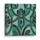 Mosaico Turquesa Ii - June Erica Vess | Cuadro decorativo de Canvas Lab
