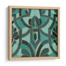 Mosaico Turquesa Ii - June Erica Vess | Cuadro decorativo de Canvas Lab