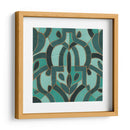 Mosaico Turquesa Iv - June Erica Vess | Cuadro decorativo de Canvas Lab