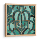 Mosaico Turquesa Iv - June Erica Vess | Cuadro decorativo de Canvas Lab