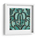 Mosaico Turquesa Iv - June Erica Vess | Cuadro decorativo de Canvas Lab