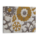 Ocre Suzani I - Chariklia Zarris | Cuadro decorativo de Canvas Lab