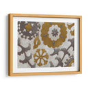 Ocre Suzani I - Chariklia Zarris | Cuadro decorativo de Canvas Lab