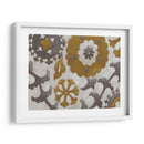 Ocre Suzani I - Chariklia Zarris | Cuadro decorativo de Canvas Lab