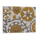 Ocre Suzani Ii - Chariklia Zarris | Cuadro decorativo de Canvas Lab