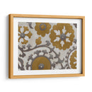Ocre Suzani Ii - Chariklia Zarris | Cuadro decorativo de Canvas Lab