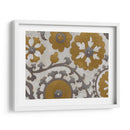 Ocre Suzani Ii - Chariklia Zarris | Cuadro decorativo de Canvas Lab