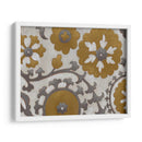 Ocre Suzani Ii - Chariklia Zarris | Cuadro decorativo de Canvas Lab