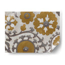 Ocre Suzani Ii - Chariklia Zarris | Cuadro decorativo de Canvas Lab