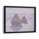Pajares (efecto de la nieve y el sol) - Claude Monet | Cuadro decorativo de Canvas Lab