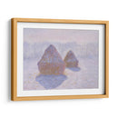 Pajares (efecto de la nieve y el sol) - Claude Monet | Cuadro decorativo de Canvas Lab