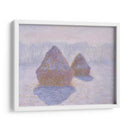 Pajares (efecto de la nieve y el sol) - Claude Monet | Cuadro decorativo de Canvas Lab