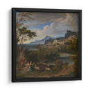 Heroic Landscape with Rainbow - Joseph Anton Koch | Cuadro decorativo de Canvas Lab