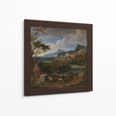 Heroic Landscape with Rainbow - Joseph Anton Koch | Cuadro decorativo de Canvas Lab
